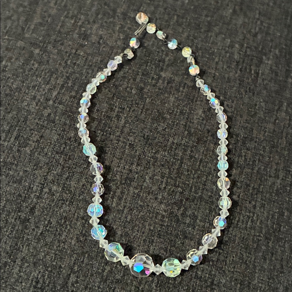Elegant Crystal Beaded Necklace